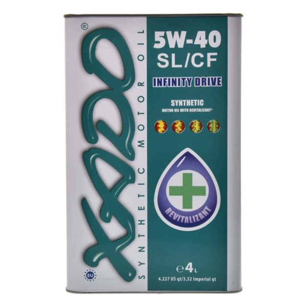 Синтетическое моторное масло Xado 5w-40 SL/CF 4л