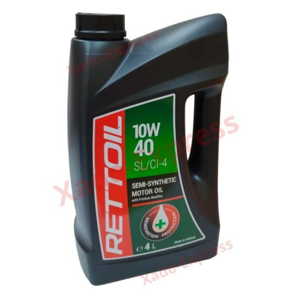 Полусинтетическое масло RETTOIL 10W40 SL/CI-4