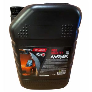 Моторное масло MATTEX 5w-40 SN/CF канистра 20л