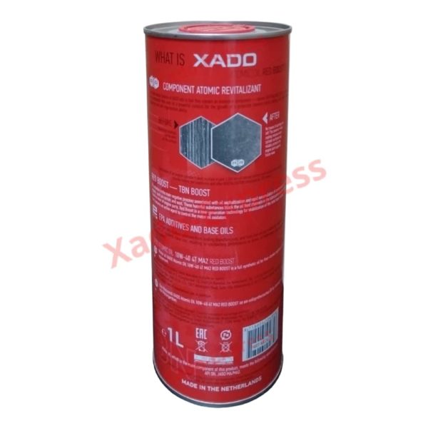 Синтетическое масло Xado 10w40 4T MA2 Red Boost