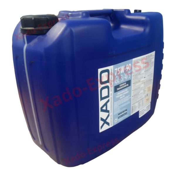 Трансмиссионное масло Xado 75w-90 канистра 20л